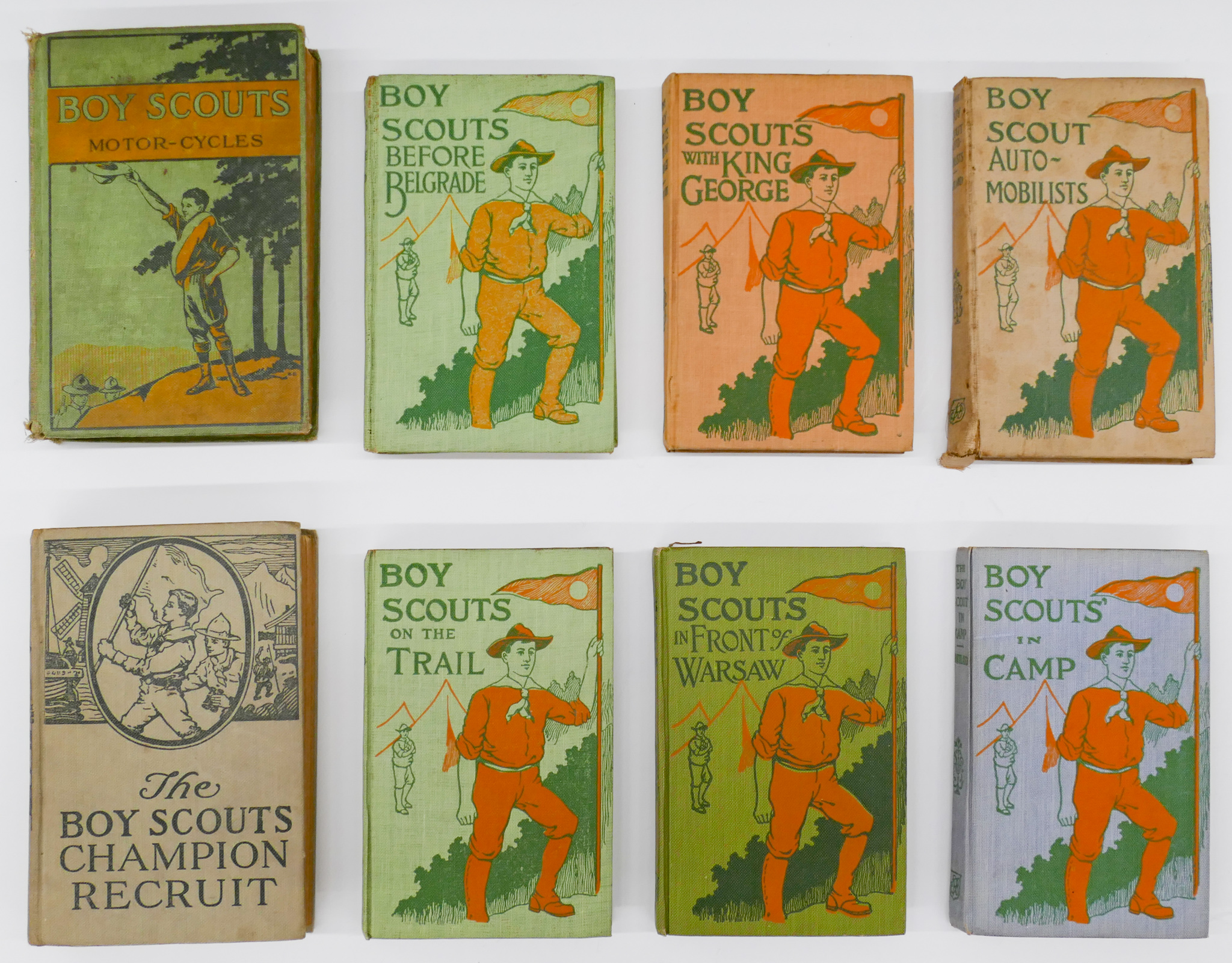 Appraisal: Box Old Boy Scout Novels pc