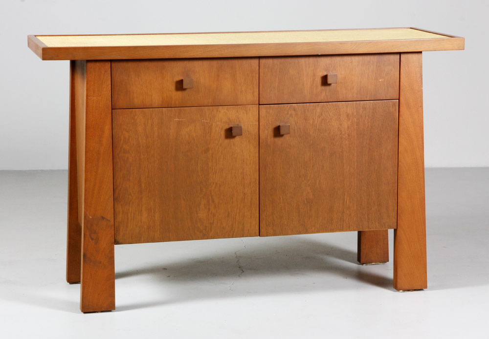 Appraisal: - Teak Sideboard Teak sideboard in the style of Nakashima