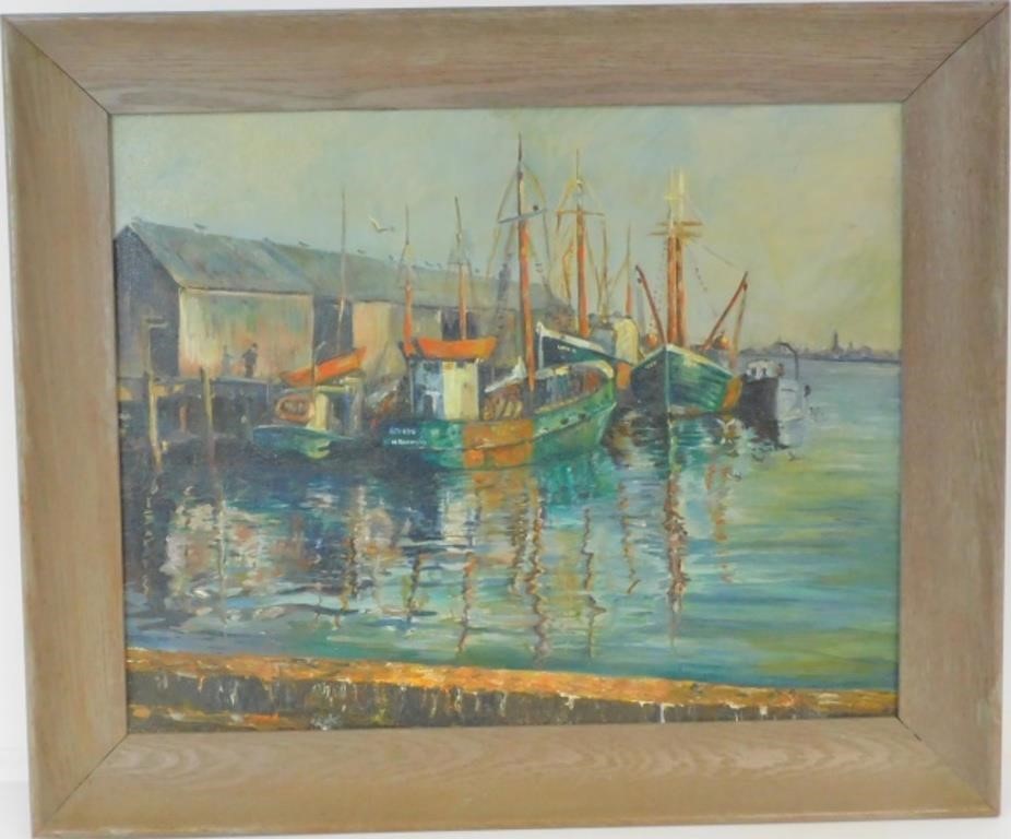 Appraisal: MATTAPOISETT ARTIST PRISCILLA ALDEN HATHAWAY - New Bedford degree from