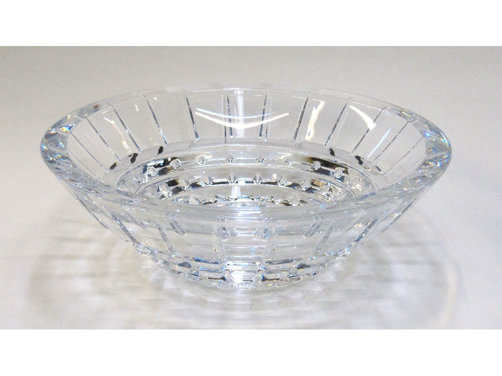 Appraisal: Baccarat crystal bowl