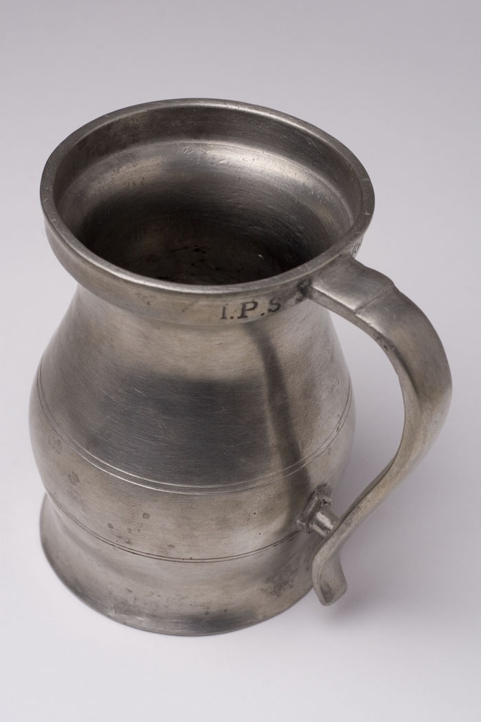 Appraisal: PEWTER MEASURE ATTRIBUTED TO THOMAS D BOARDMAN - AND LUCIUS