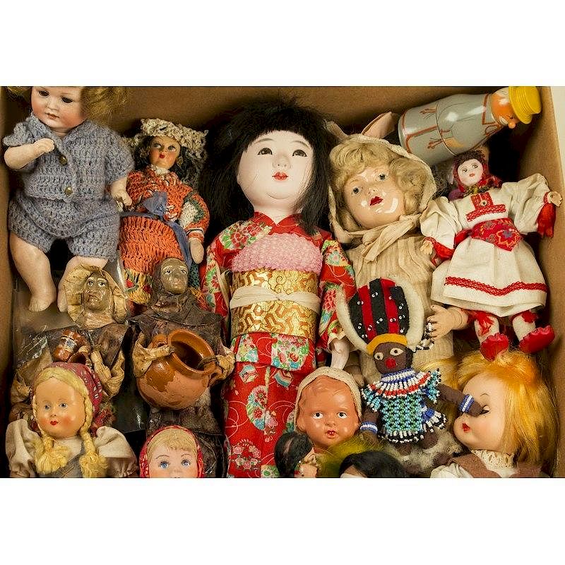 Appraisal: Lot of pcs World Ethnic Dolls Lot of assorted world