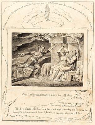 Appraisal: William Blake British - Illustrations of the Book of Job