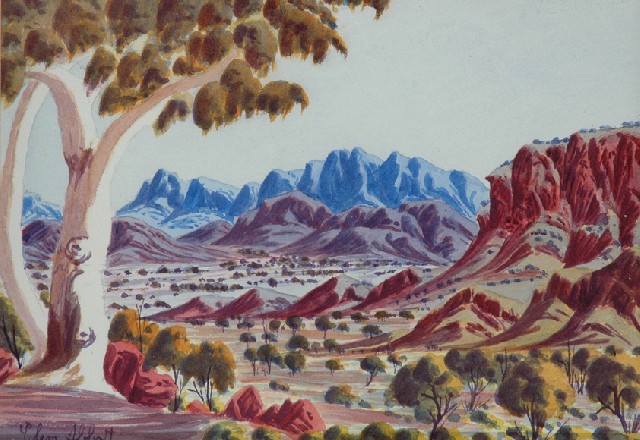 Appraisal: ABBOTT C CLEM ABBOTT Hermannsburg Mission NT - Untitled watercolour