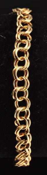 Appraisal: K Y Gold Bracelet Description mm wide Weight dwt Condition