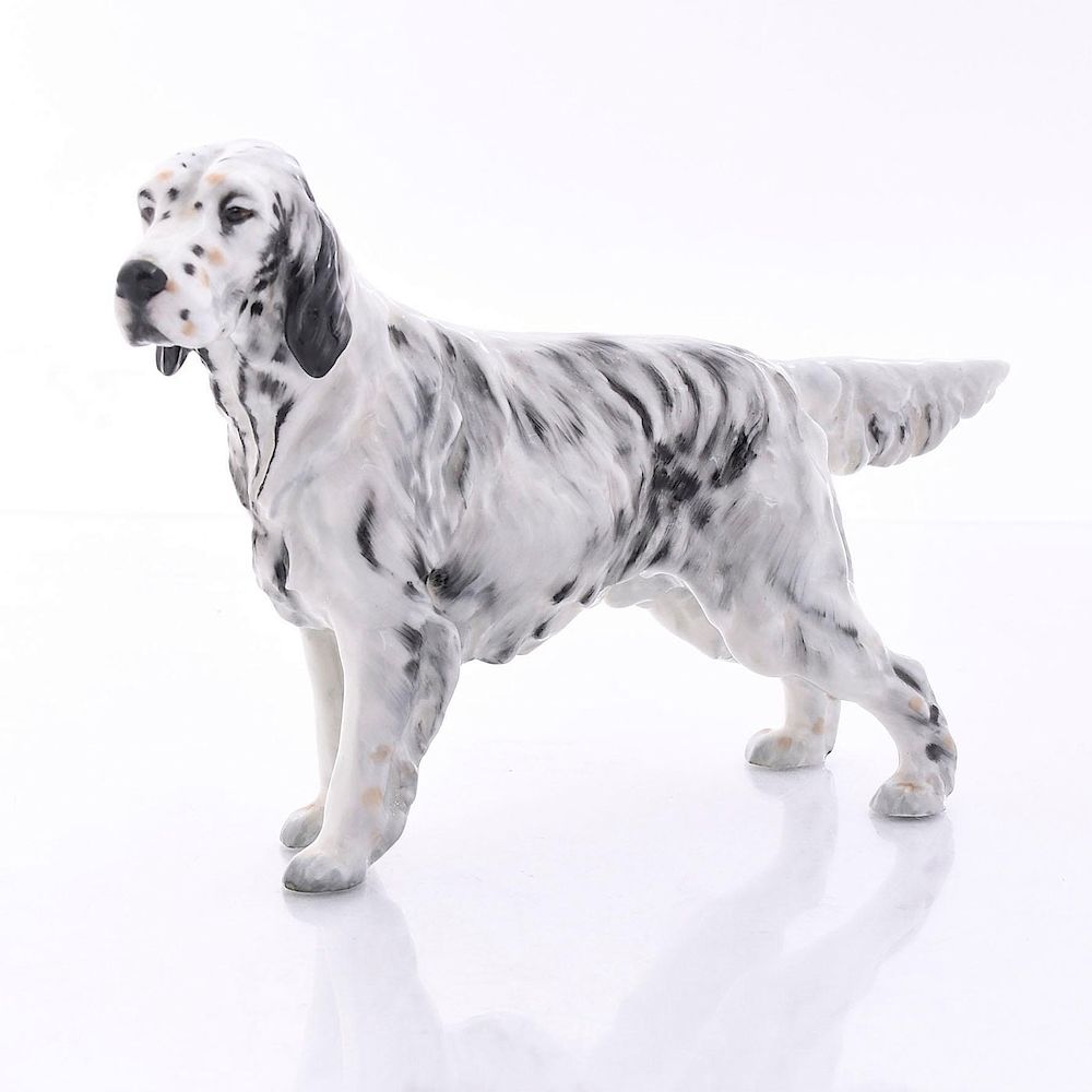 Appraisal: ROYAL DOULTON ANIMAL FIGURE ENGLISH SETTER HN English Setter dog