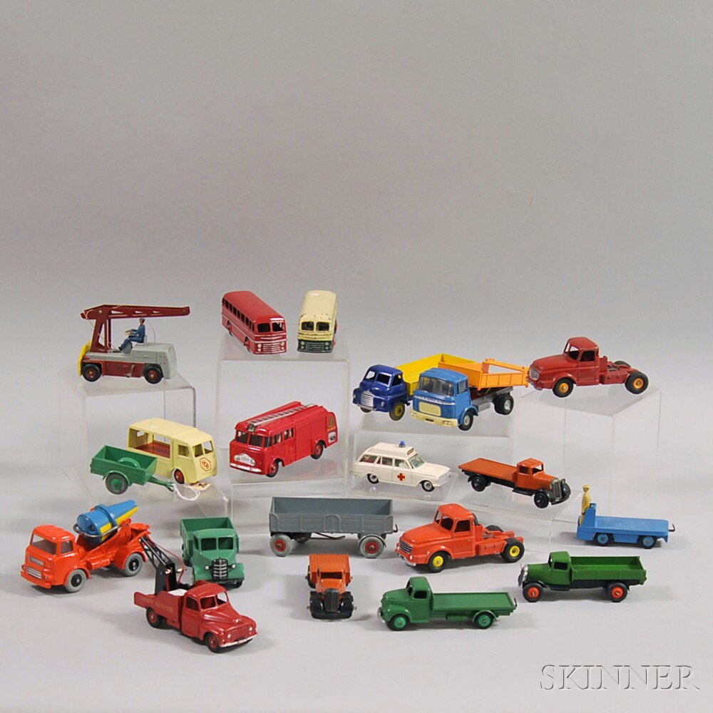 Appraisal: Twenty Meccano Dinky Toys Die-cast Metal Vehicles England and France