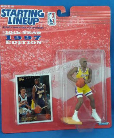 Appraisal: Starting Lineup Nick Van Exel Action Figure Los Angeles Lakers