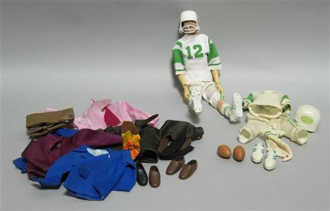 Appraisal: BROADWAY JOE DOLL OF FOOTBALL STAR JOE NAMATH