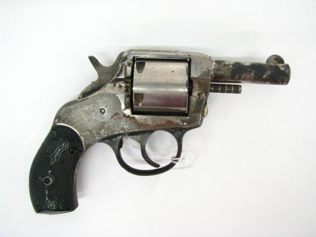 Appraisal: H R Victor double action revolver ''bbl serial nickel with