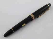 Appraisal: A Montblanc Meisterstuck fountain pen