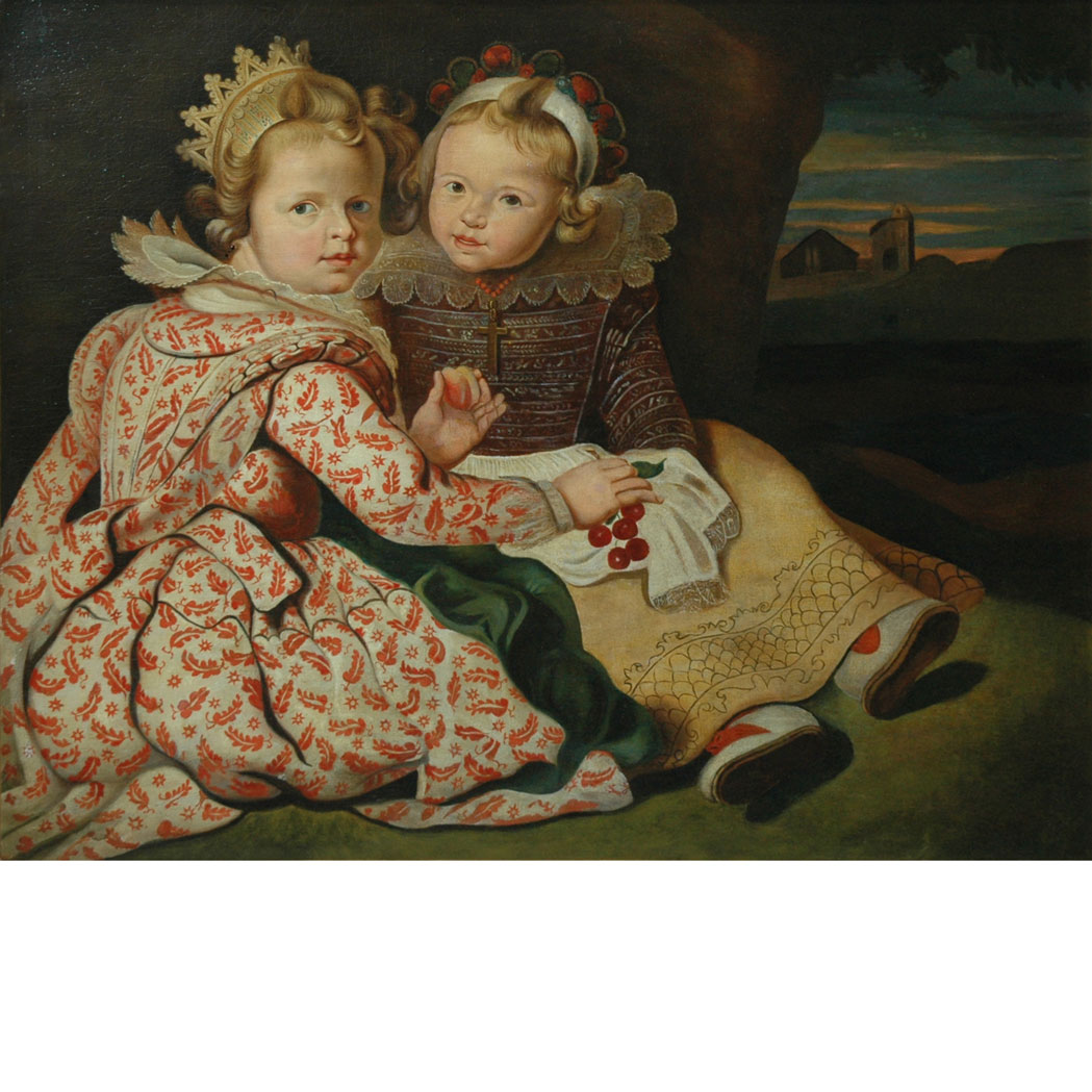 Appraisal: After Cornelis de Vos The Artist's Two Daughters Oil on