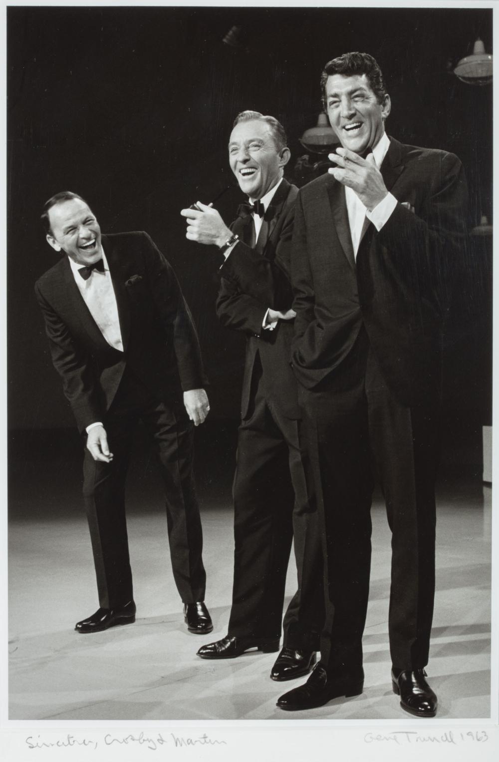 Appraisal: Gene Trindle American California - Sinatra Crosby Martin silver gelatin