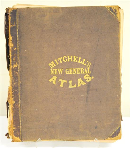 Appraisal: Mitchell's New General Atlas lacks the double-page map of US