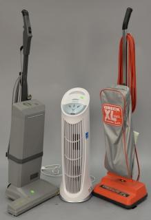 Appraisal: Two vacuums Oreck XL Commercial and Electrolux along with Honeywell