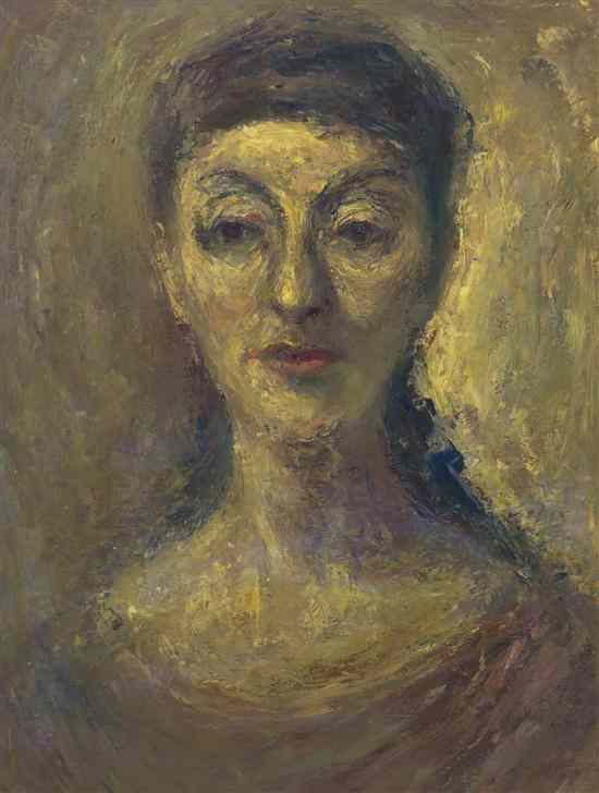 Appraisal: Artist Unknown th century Portrait of a Woman oil on