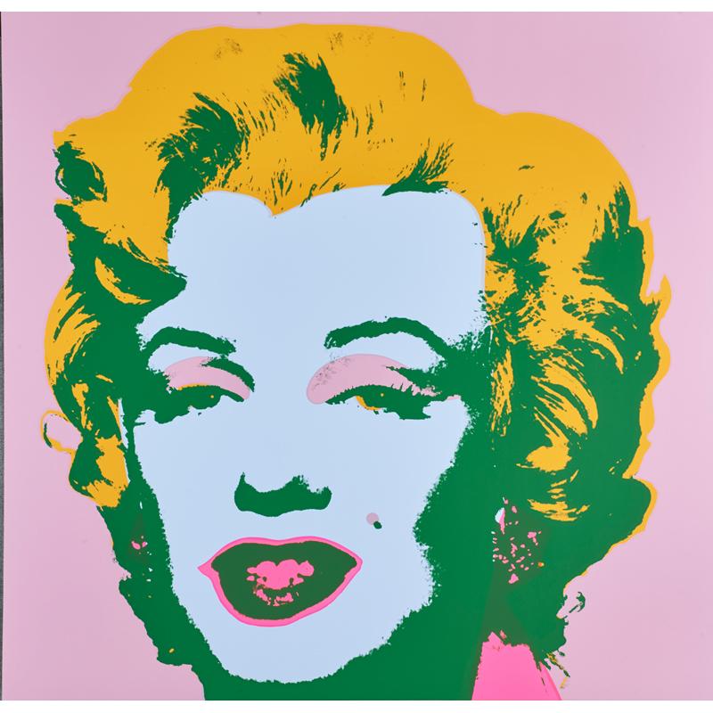 Appraisal: AFTER ANDY WARHOL American - Condition Report Stamped published by