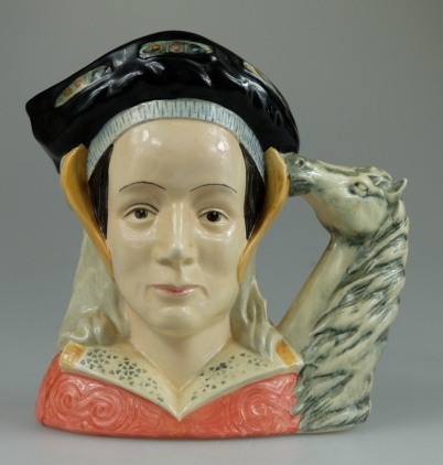 Appraisal: Royal Doulton large character jug Anne of Cleves D ears