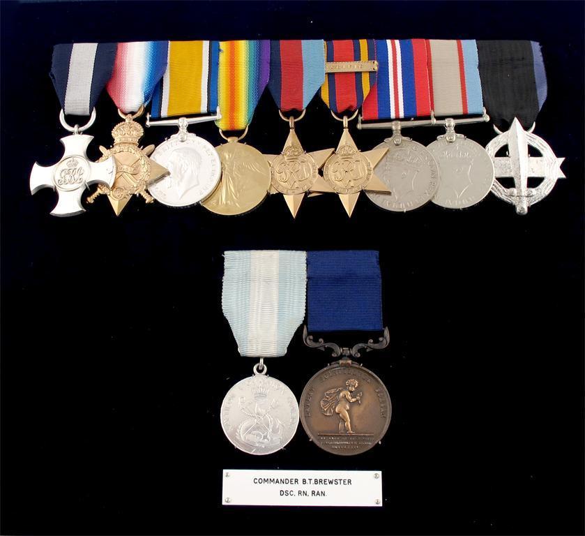 Appraisal: An important and well documented group of medals to Commander