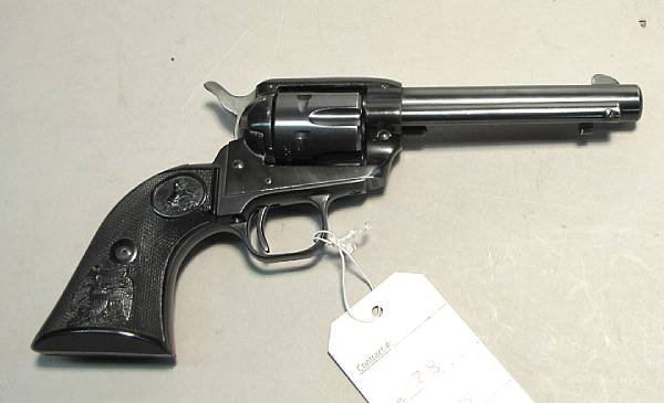 Appraisal: A Colt Frontier Scout single action army revolver Serial no