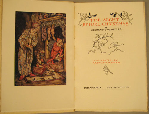 Appraisal: Moore Clement C The Night Before Christmas limited edition by