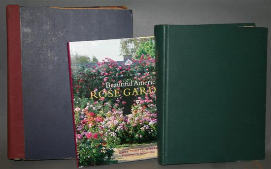 Appraisal: Furniture Design Gardening Titles Vols signed Vp vp to Hardcover