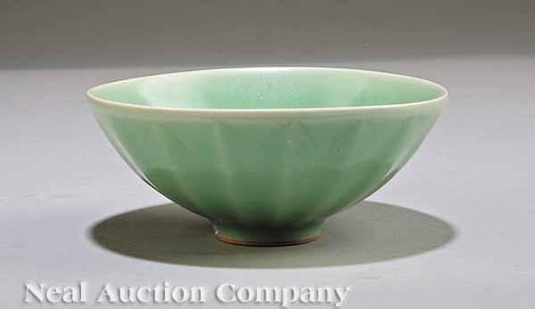 Appraisal: A Chinese Longquan Lotus Bowl after a Southern Song example