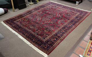 Appraisal: Persian Sarouk carpet circa ' x ' Persian Sarouk carpet