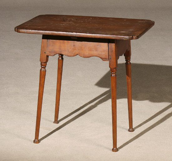 Appraisal: Queen Anne Maple and Pine Diminutive Tavern Table New England