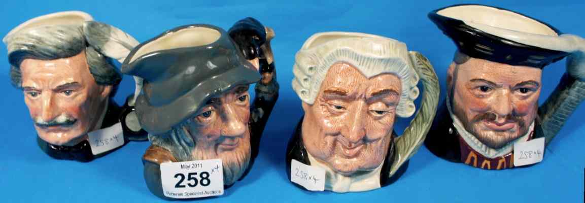 Appraisal: Royal Doulton Intermediate Sized Character Jugs Rip Van Winkle D