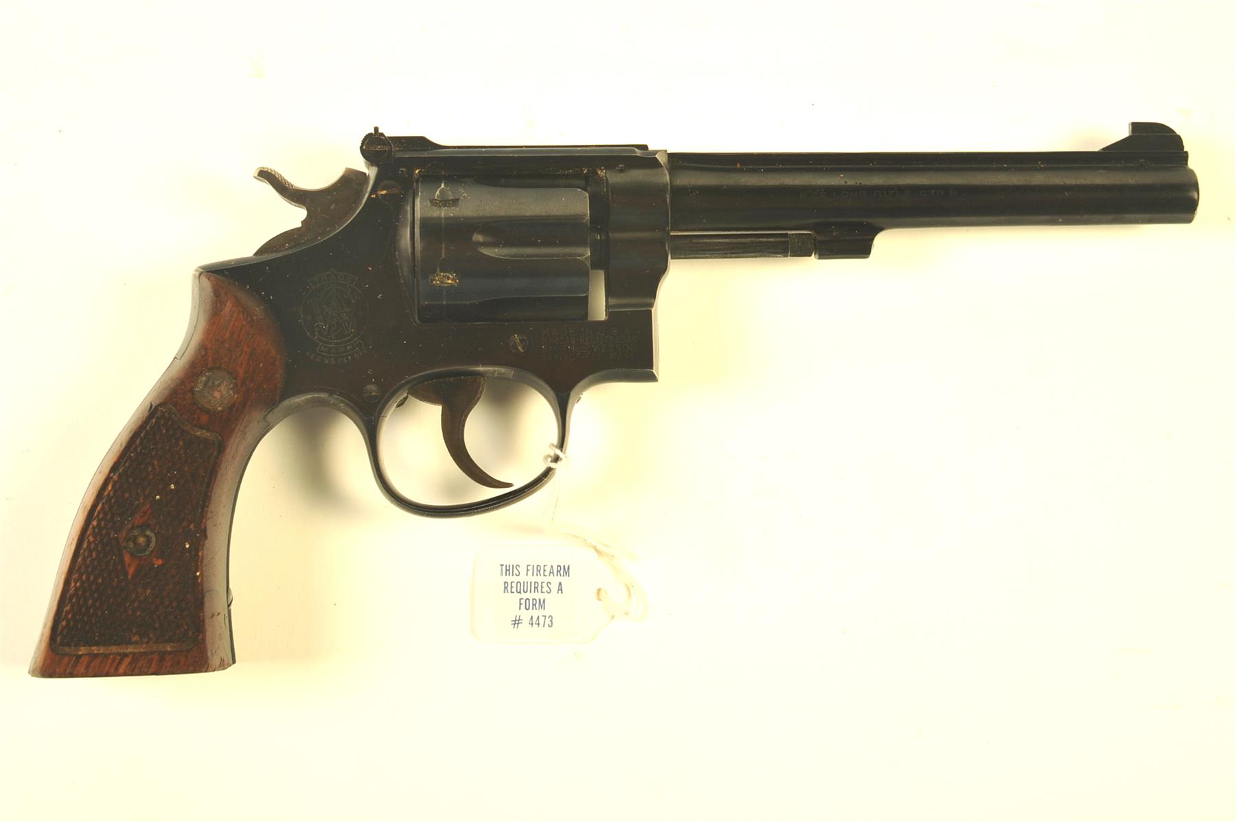 Appraisal: SMITH AND WESSON MODEL K- MASTERPIECE MAGNUM REVOLVER American nd