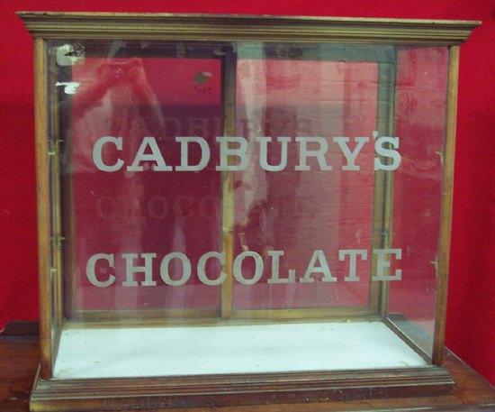 Appraisal: A shop's counter display cabinet Hawkes Ltd Globe Works Birmingham