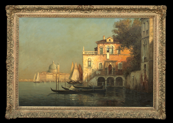 Appraisal: Italian School First Quarter th Century View of a Venetian