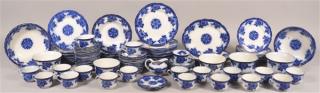 Appraisal: Piece Set of Waldorf Pattern Flow Blue China