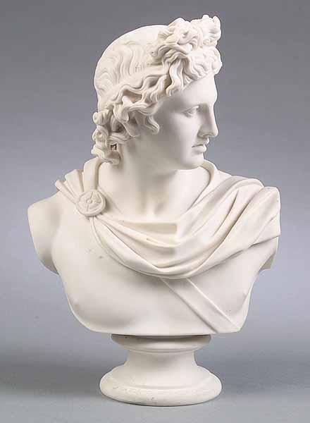 Appraisal: An Art Union of London Parian Bust of the Apollo