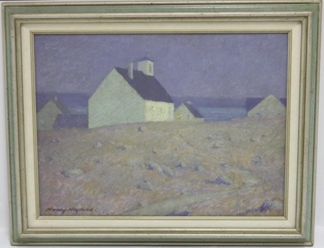 Appraisal: HARRY NEYLAND - SOUTH DARTMOUTH OILPAINTING ON CANVAS BOARD TITLED