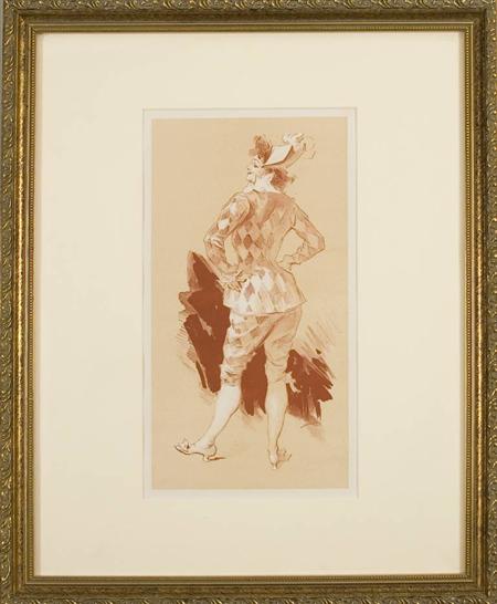 Appraisal: Jules Cheret IMAGES OF WOMEN Two color lithographs Estimate nbsp