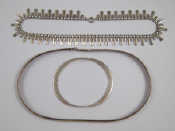 Appraisal: A mixed lot of white metal tests silver jewellery comprising