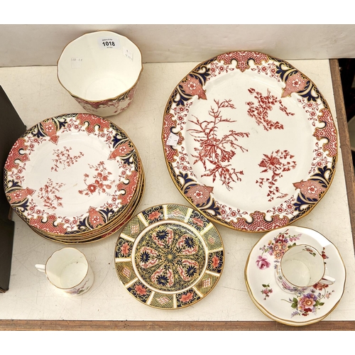 Appraisal: Miscellaneous Royal Crown Derby Imari and other tea ware early