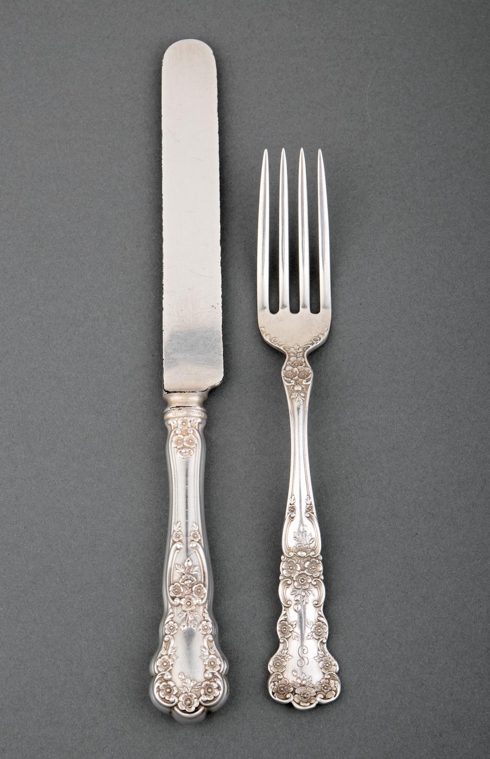 Appraisal: Set of Twelve Gorham Buttercup Pattern Sterling Silver Dinner Forks