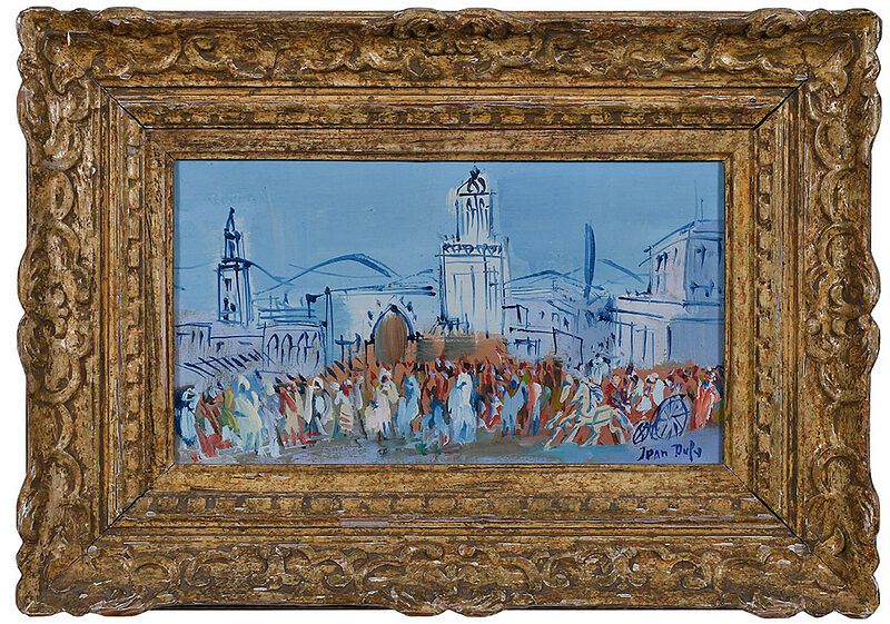 Appraisal: Jean Dufy French - Marrakech signed lower right Jean Dufy