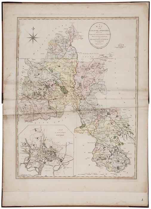 Appraisal: Cary John A New Map of the County of Oxford