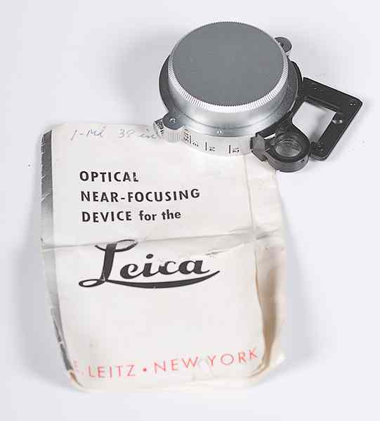 Appraisal: Leica Optical Near-Focusing Attachment Leica Optical Near-Focusing attachment Condition Cowan's