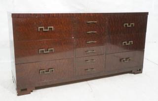 Appraisal: J B VAN SCIVER High Polish Credenza Side Board Multi