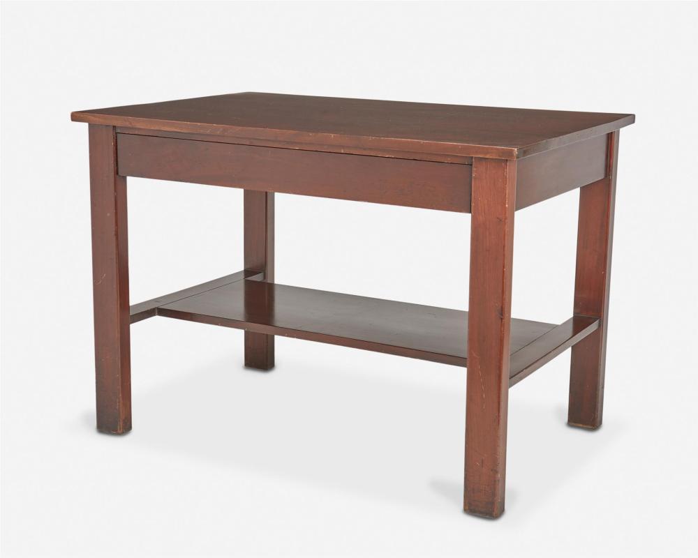 Appraisal: A Tobey Furniture Co Arts and Crafts library table First-quarter