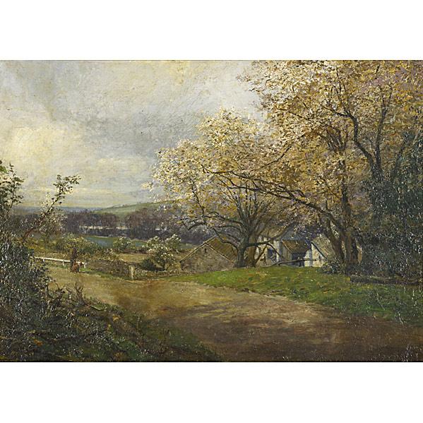 Appraisal: J C MORLEY British th th c Oil on canvas