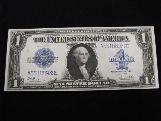 Appraisal: Silver Certificate large size uncirculated