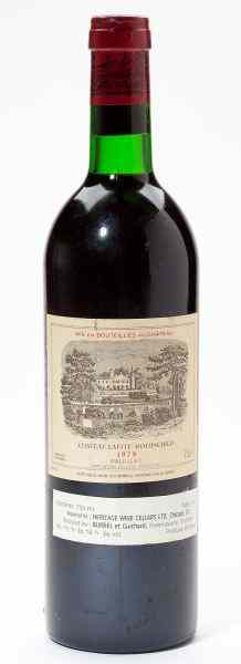 Appraisal: Chateau Lafite RothschildPauillac bottlebn lbsl''Fruity deep and firm filled with