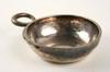 Appraisal: WINE TASTER - th C French silver wine taster with