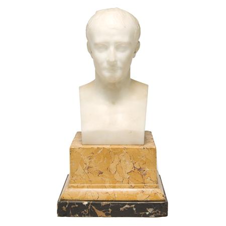 Appraisal: Italian Marble Bust of Augustus Caesar Estimate -